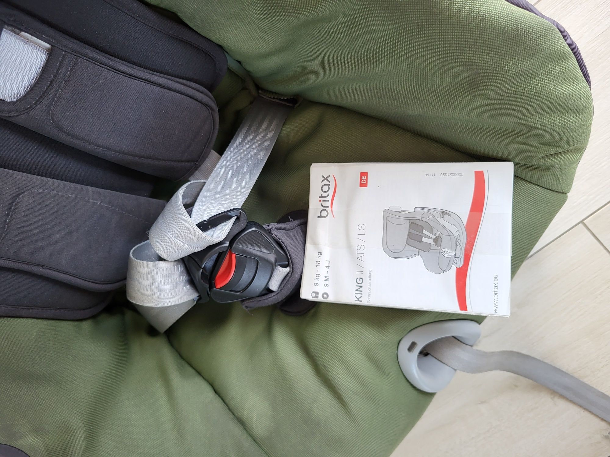 Fotelik 9 18 Britax Romer King II 2 LS RM bardzo dobry stan