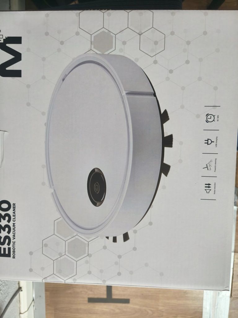 Aspirador robô es330 novo