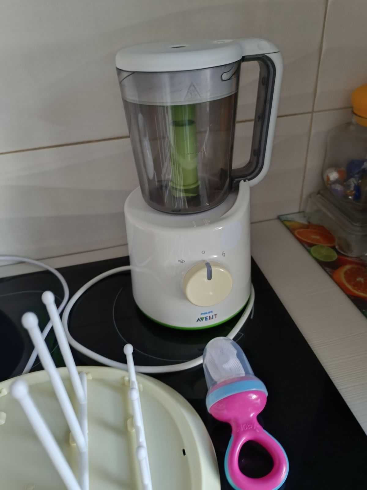 Philips AVENT SCF870 Blender parowar 2w1 + Dodatki