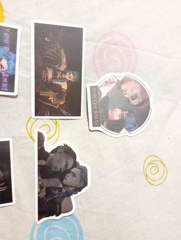 Arcane stickers / autoculantes jinx