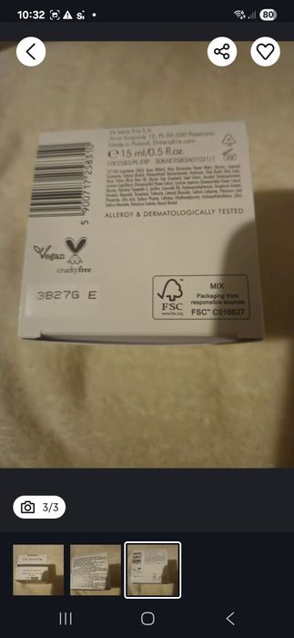 Dr Irena Eris Sensi Science Rewitalizująco-Łagodzący Balsam Pod Oczy 1