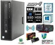 Pç GAMER HP-G2 6ªG|I5.6500-3.2Ghz|16G|SSD512+HDD500|GT1030-2G|5G|W11