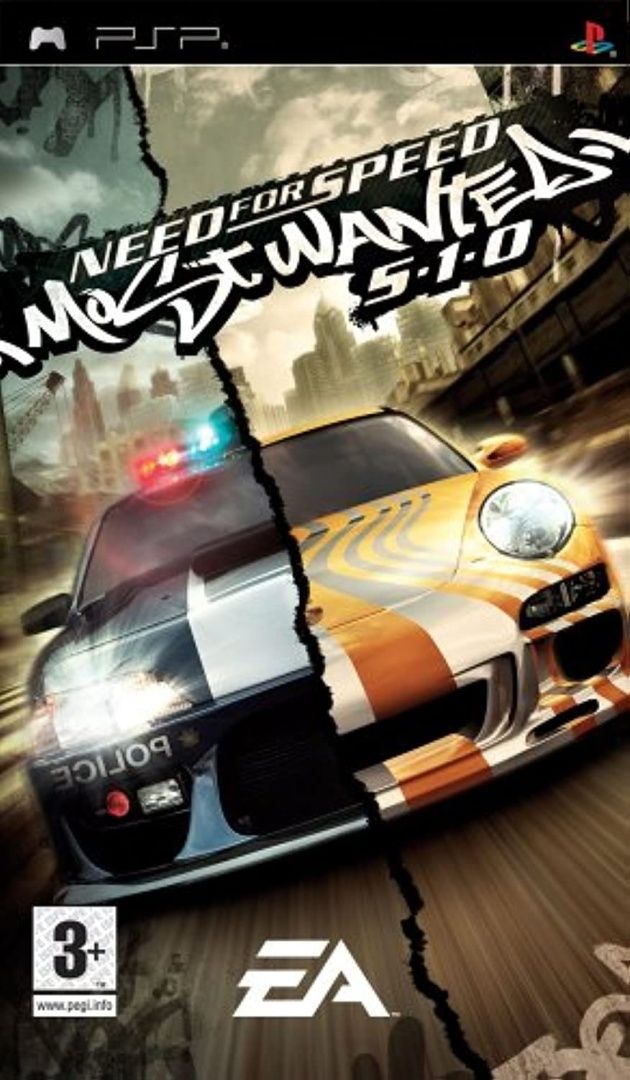 Gra Need For Speed: Most Wanted 5-1-0 Playstation Portable Psp Używana
