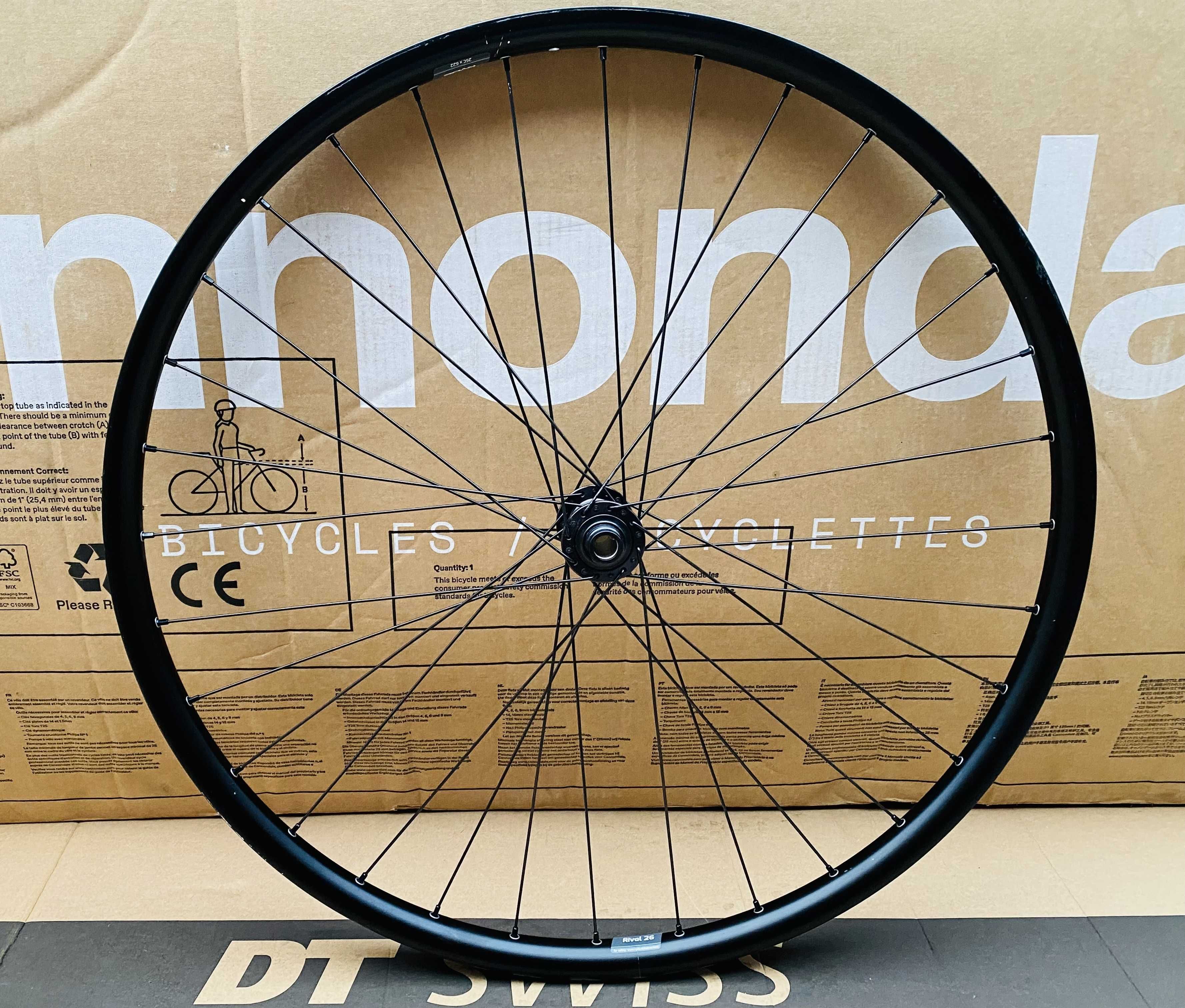 Koło Przednie 29" RYDE RIVAL SHIMANO DEORE HB-M6010 CenterLock 100x15