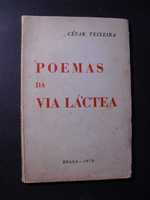 César Teixeira);Poemas da Via Láctea;Edição,Braga,1ª Edição 1970