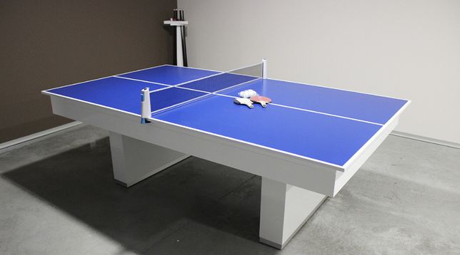 BilharesEuropa Fabricante Mod Lisboa Opção tampo jantar e Ping pong