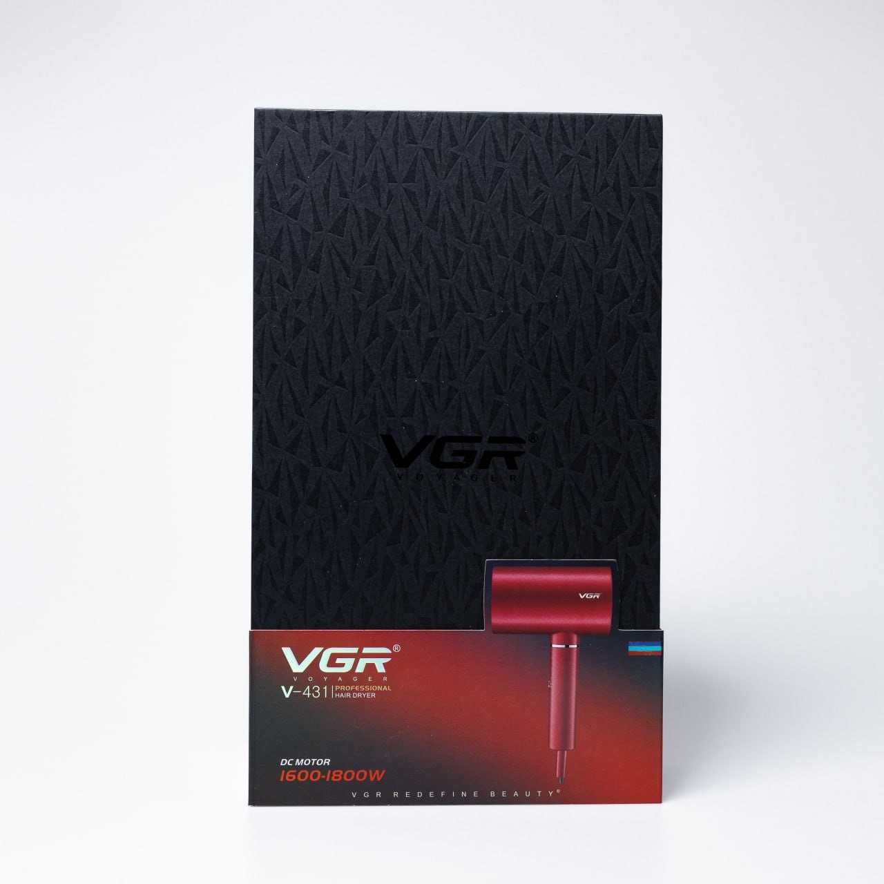 Професійний фен VGR Voyager V-431 DC Motor 1600-1800W