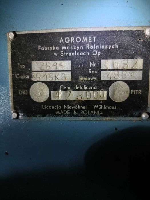 Kombajn ziemniaczany ANNA