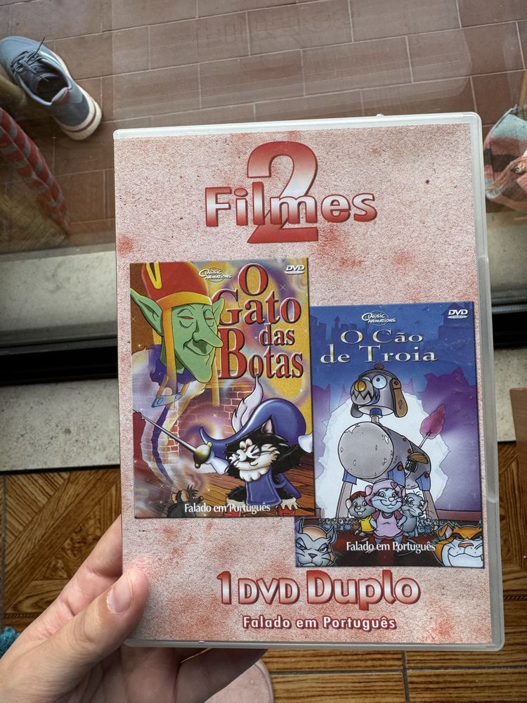 Lote 12 filmes infantis originais