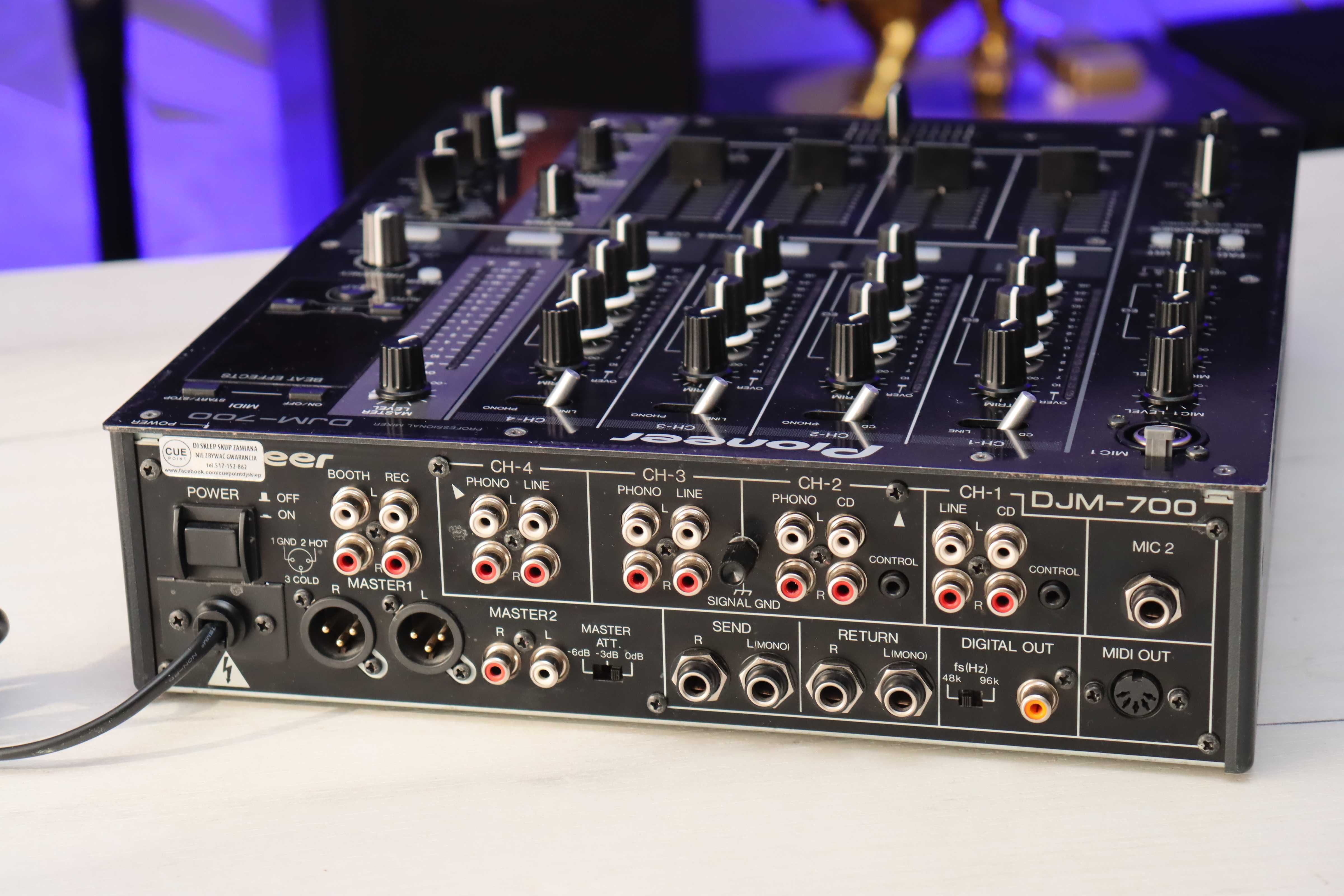 Pioneer DJM 700 DJ Mikser Gwarancja