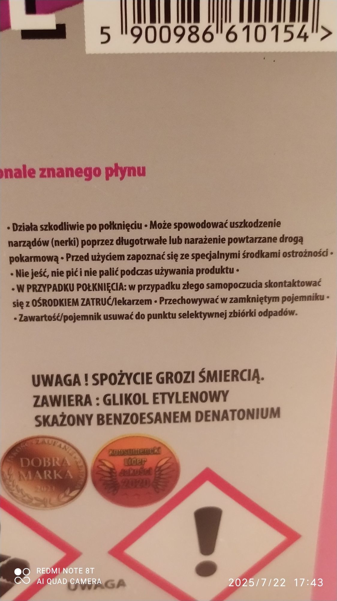 Sprzedam płyn do chłodnic borugo 20l.