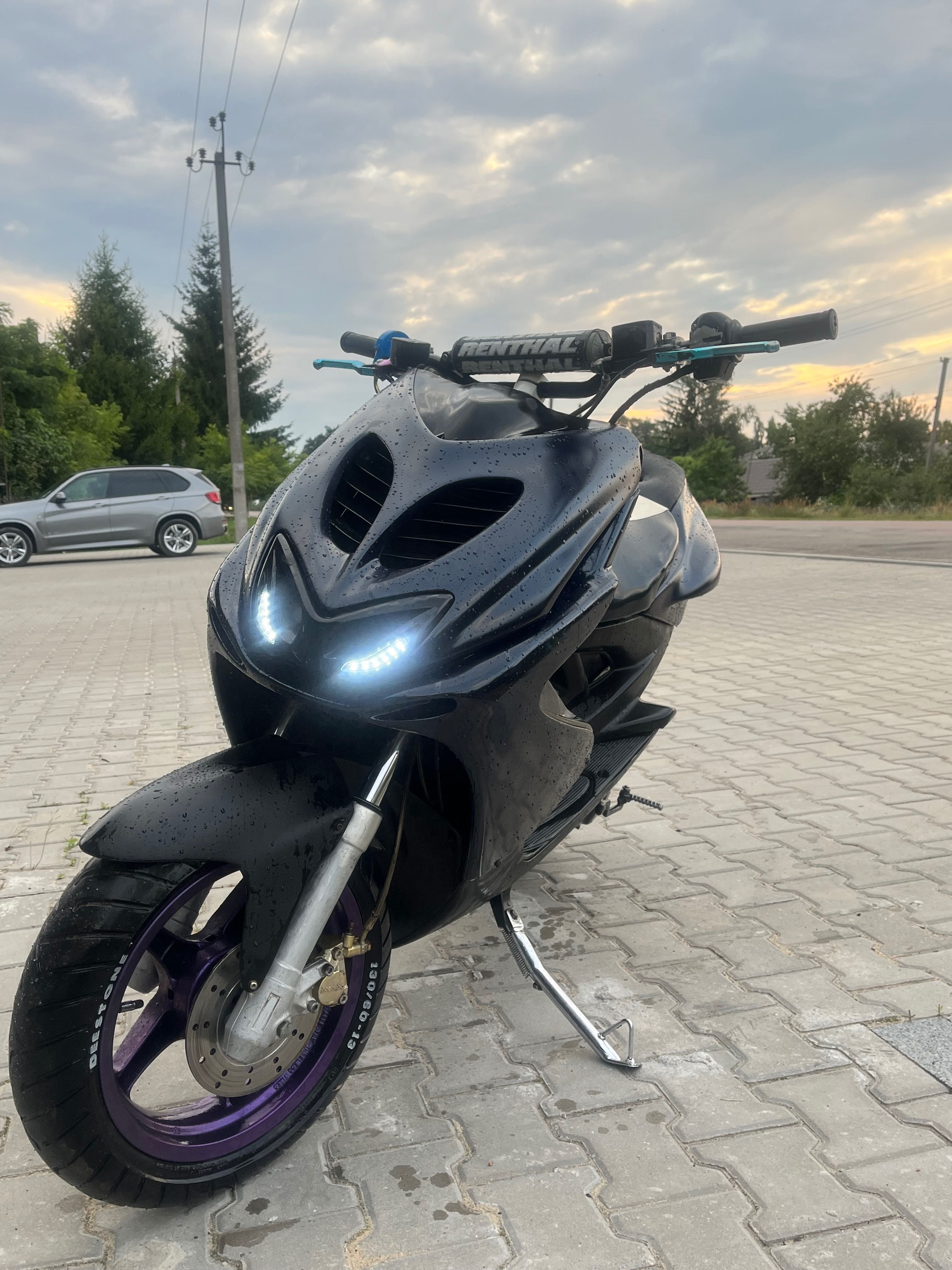 Продам ямаха аерокс  72cc або обмін