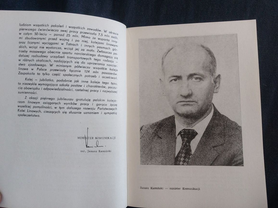Podtatrze Wiosna 1986/50 lat Kolei Linowych w Polsce 1986 Zakopane TTK