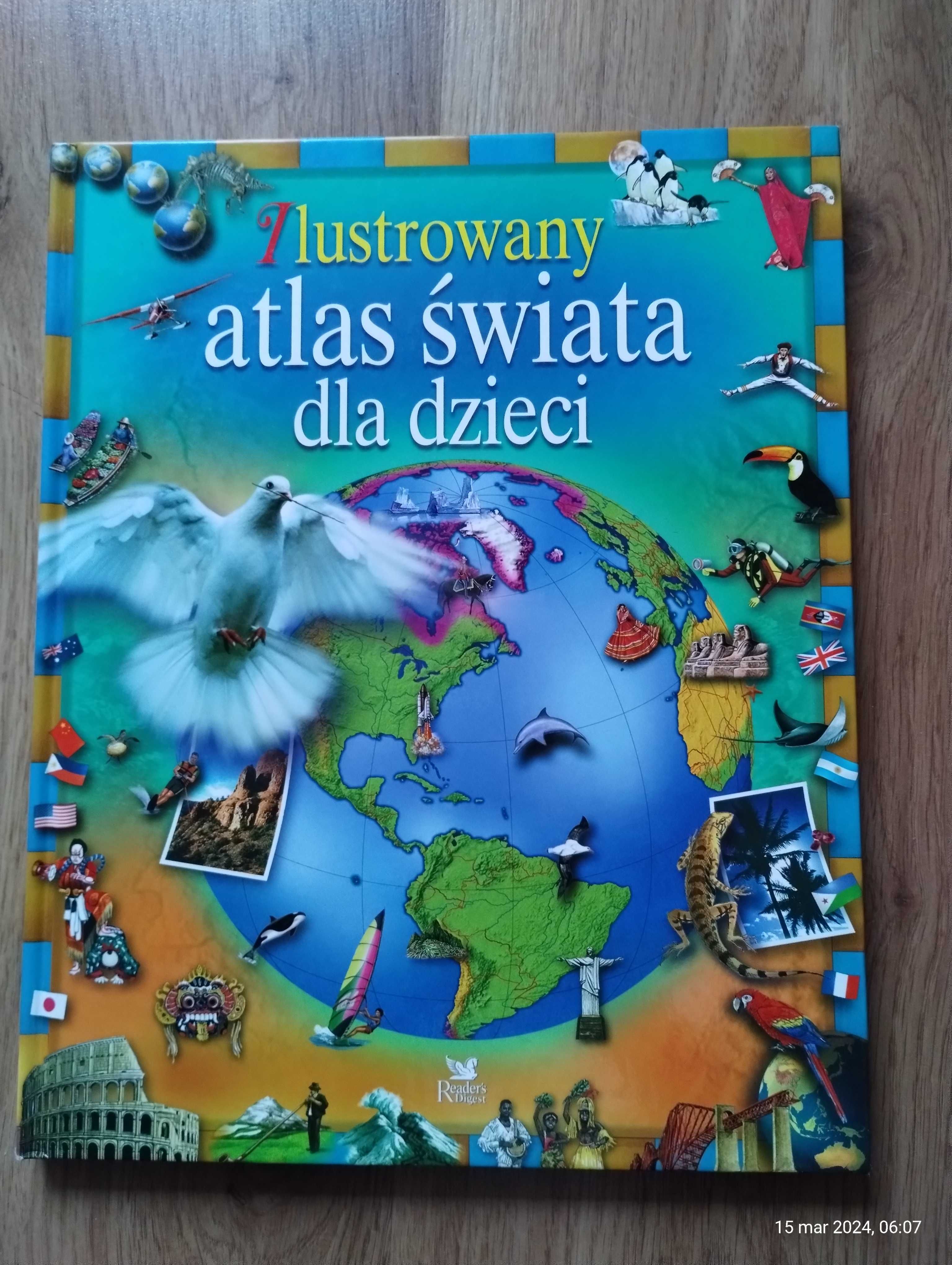Ilustrowany Atlas Świata dla dzieci Reader's Digest