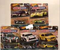 Hot Wheels RACE DAY 2 KOMPLETNY SET 935/R8/Vantage/Capri/C Car Culture