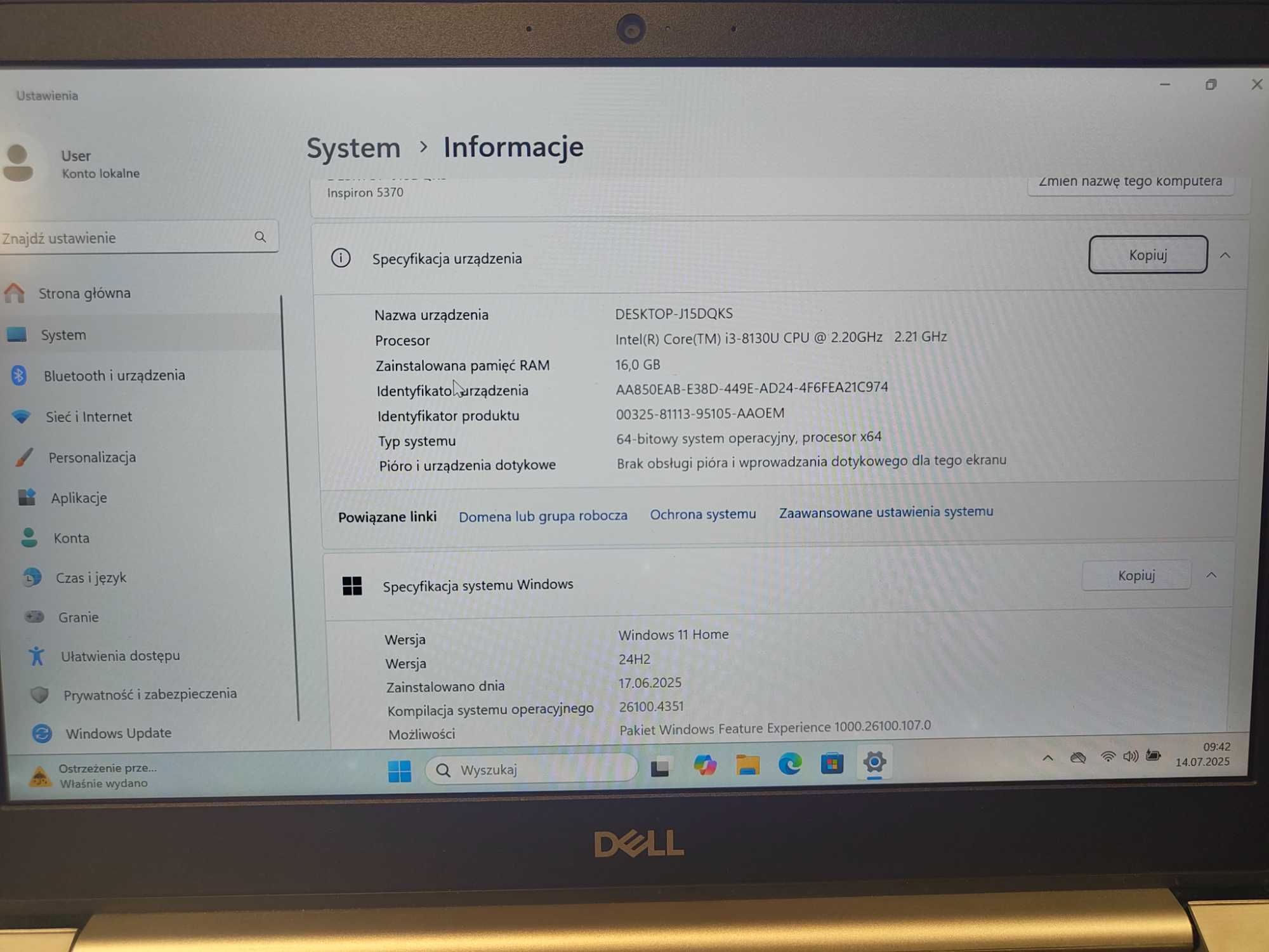 Dell Inspiron 5370