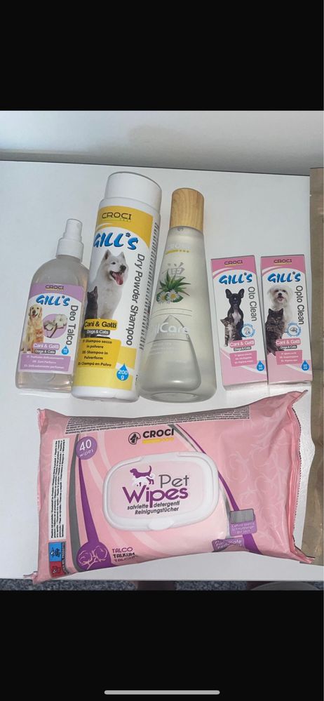 Kit limpeza pet (caes e gatos)