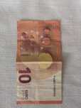 Nota capicua 10 euros