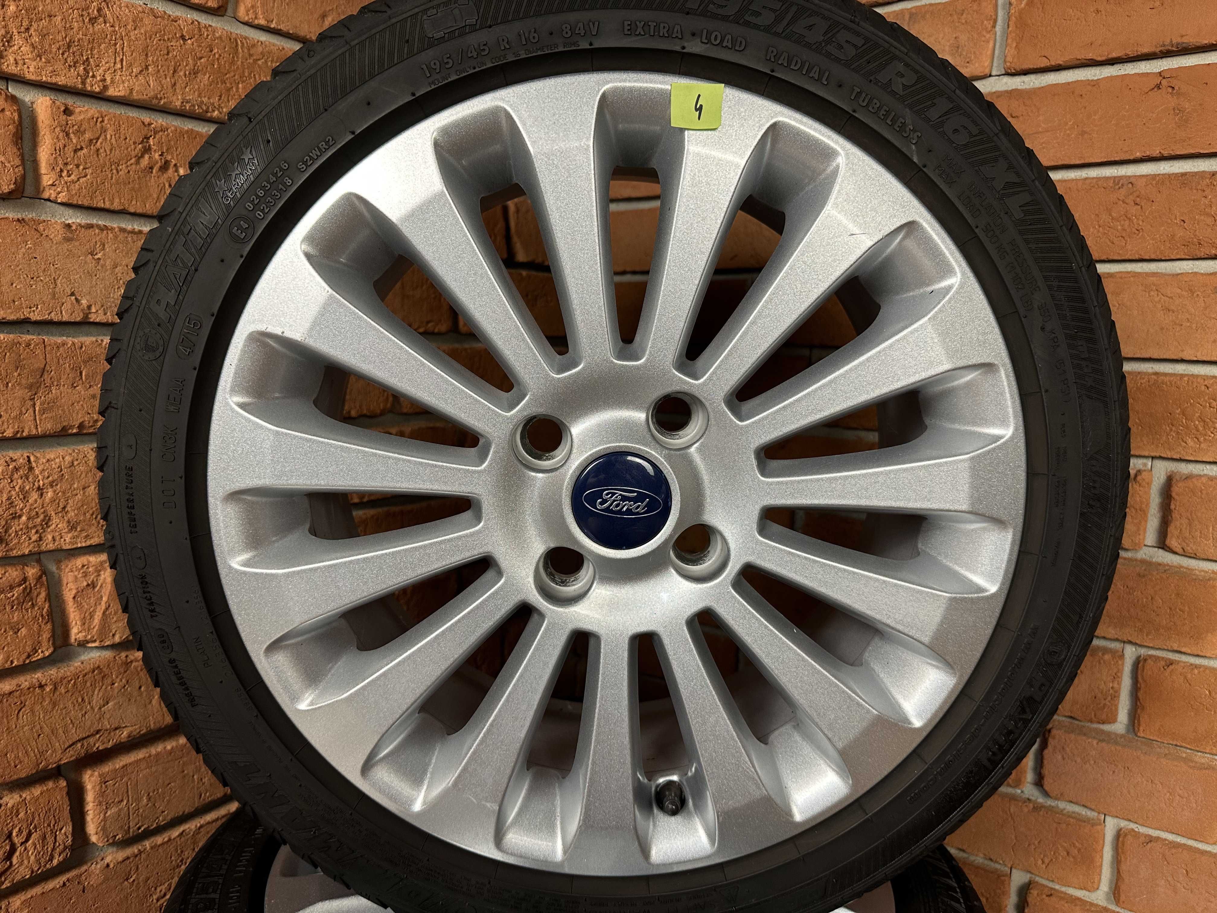 Koła Felgi 16 4x108 Ford Fiesta MK7 Oryginał