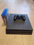 PS4 Pro + Pad +Gry