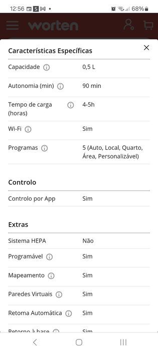 Aspirador Robô Hoover