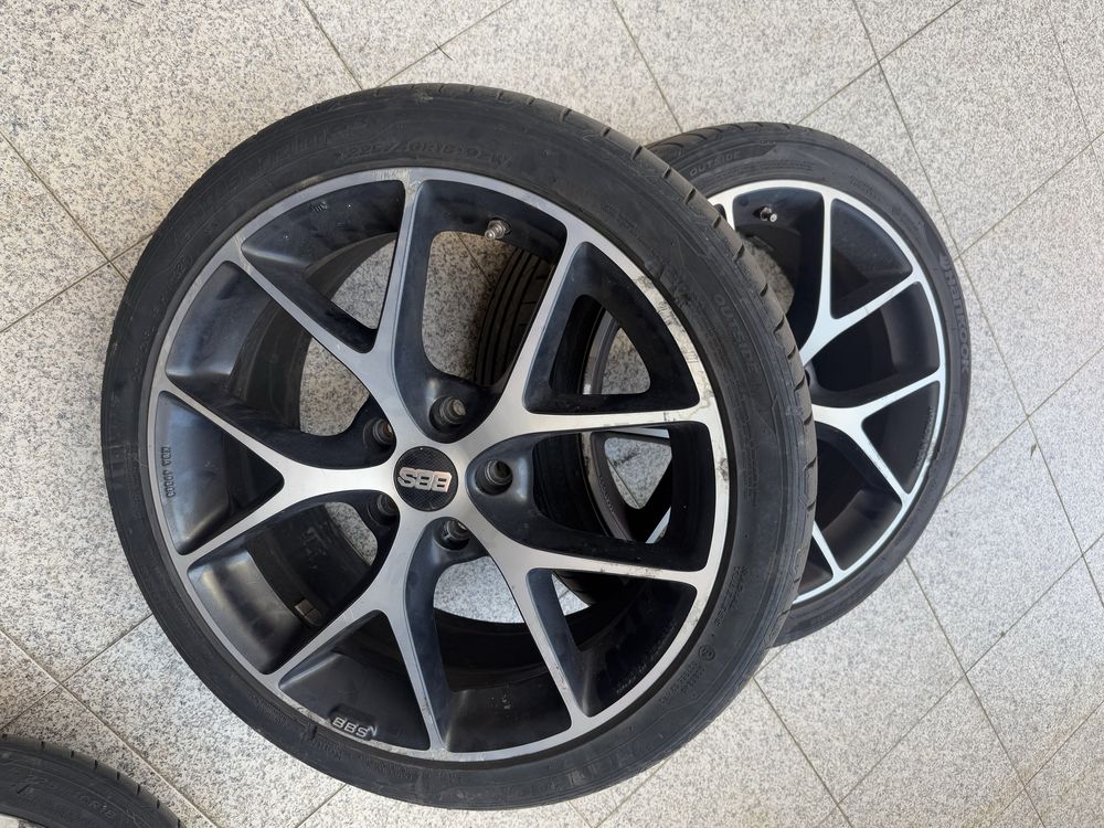 Jantes 18 BBS Originais c/pneus 5x112