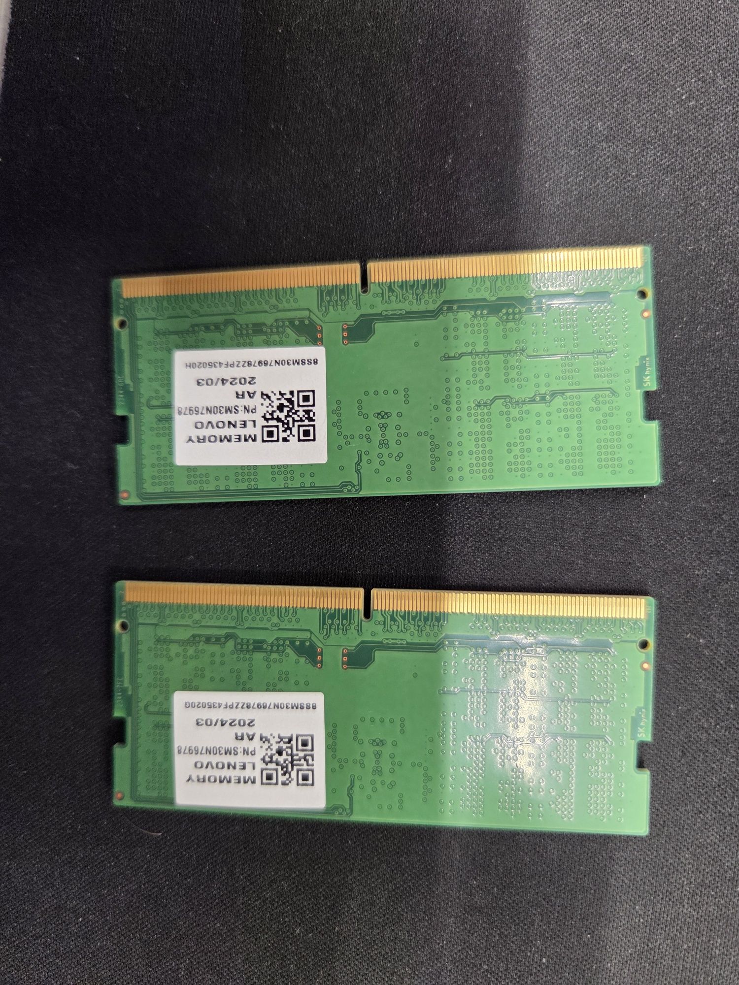 Оперативна пам'ять SK hynix SODIMM DDR5 16GBх2 5600MHz HMCG78AGBSA092N