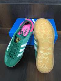 adidas Gazelle Indoor Collegiate Green Lucid Pink