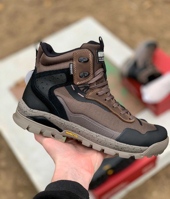 Чоловічі термо кросівки Humtto коричневі 41-46 Water Repellent