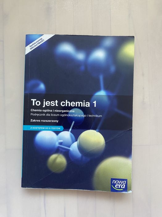 To jest chemia podręcznik zakres rozszerzony Nowa Era
