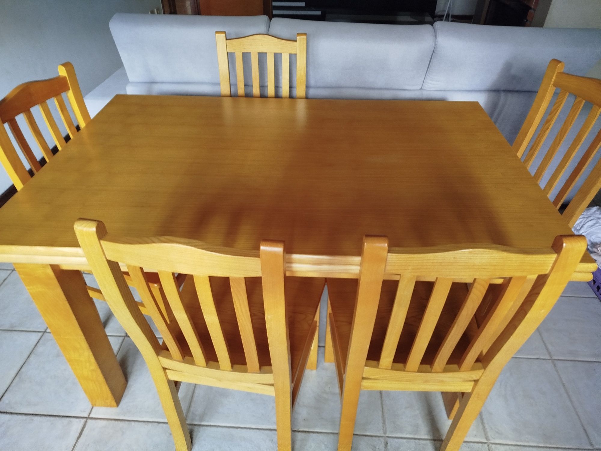Conjunto sala mesa de jantar móvel de TV mesa de centro movel apoio