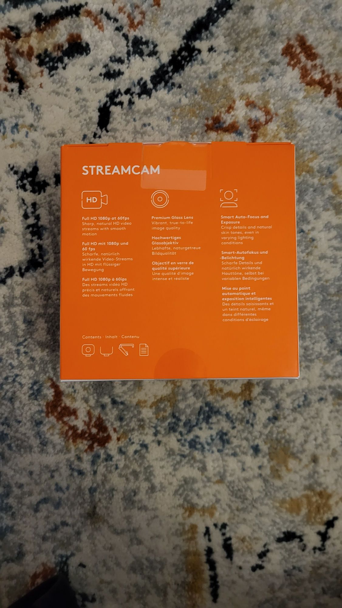 Webcam Logitech STREAMCAM Graphite (1920X1080 - Full HD)