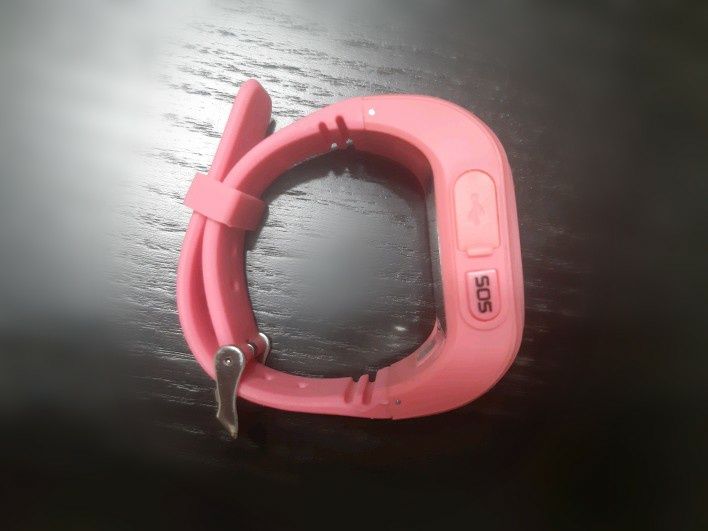 Дитячий смарт-годинник Q50 с GPS трекером, рожеві