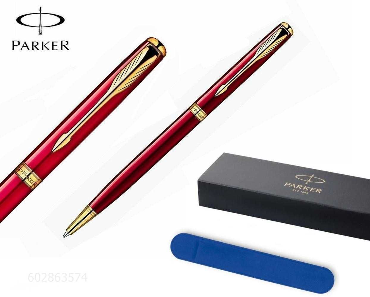 Parker Sonnet Red GT długopis czerwony + etui +BOX