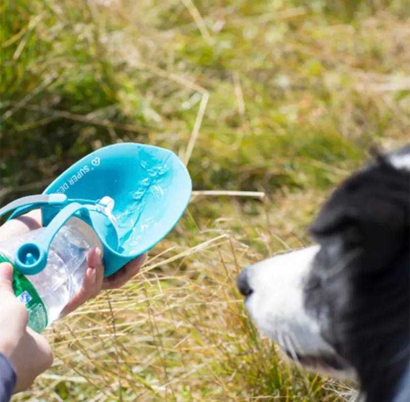 Портативная бутылка для собак (поилка) пляшка для води