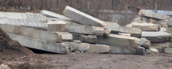 Сваї залізобетонні; Сваи. железобетонные