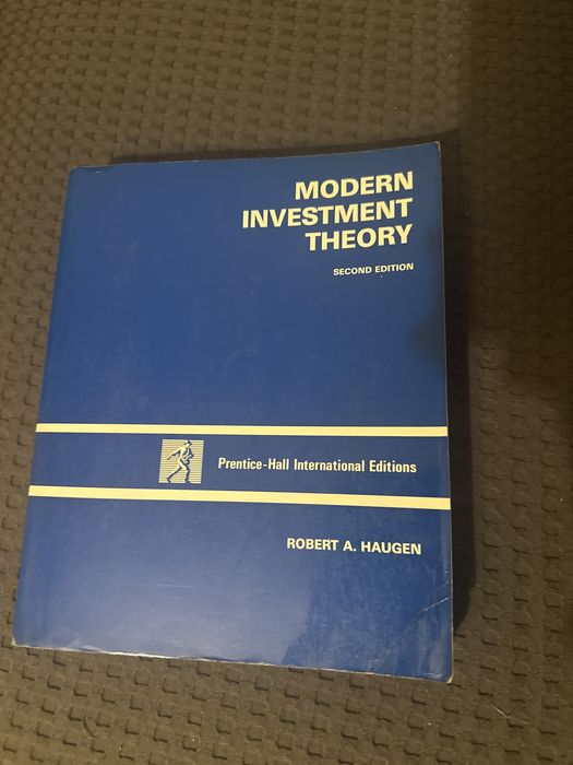 Modern Investment Theory - Robert A Haigen