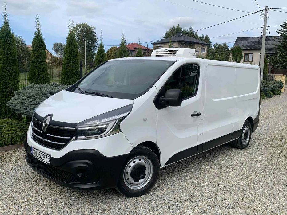 Renault Trafic Klima Tempomat THERMO KING Czujniki  CHŁODNIA 2.0 -145KM Salon Polska Long L2H1 JAK NOWY ! Navi Ledy Piękny
