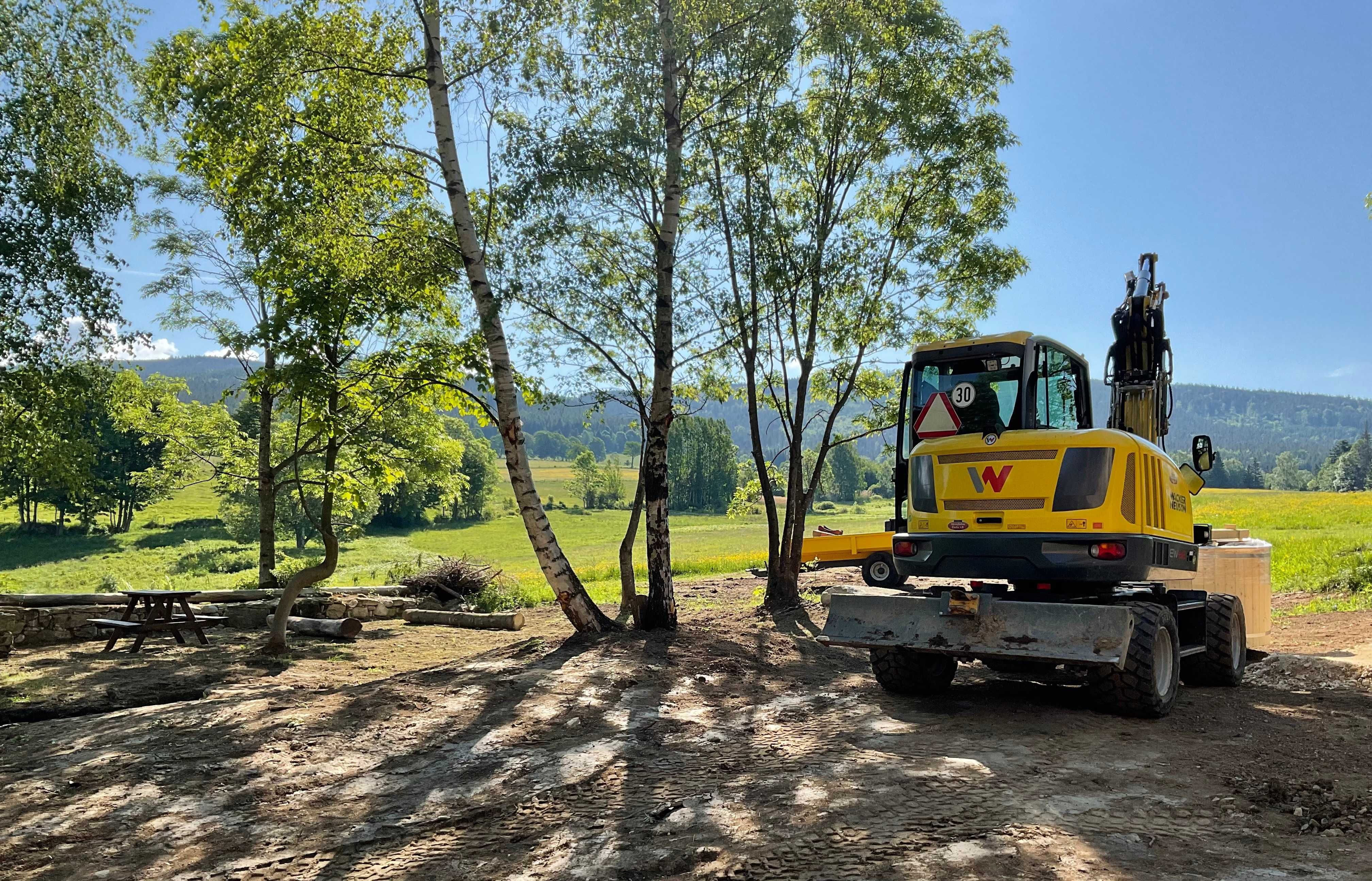 Usługi koparką - LANDSCAPING Międzylesie, Bystrzyca Kłodzka, Kłodzko