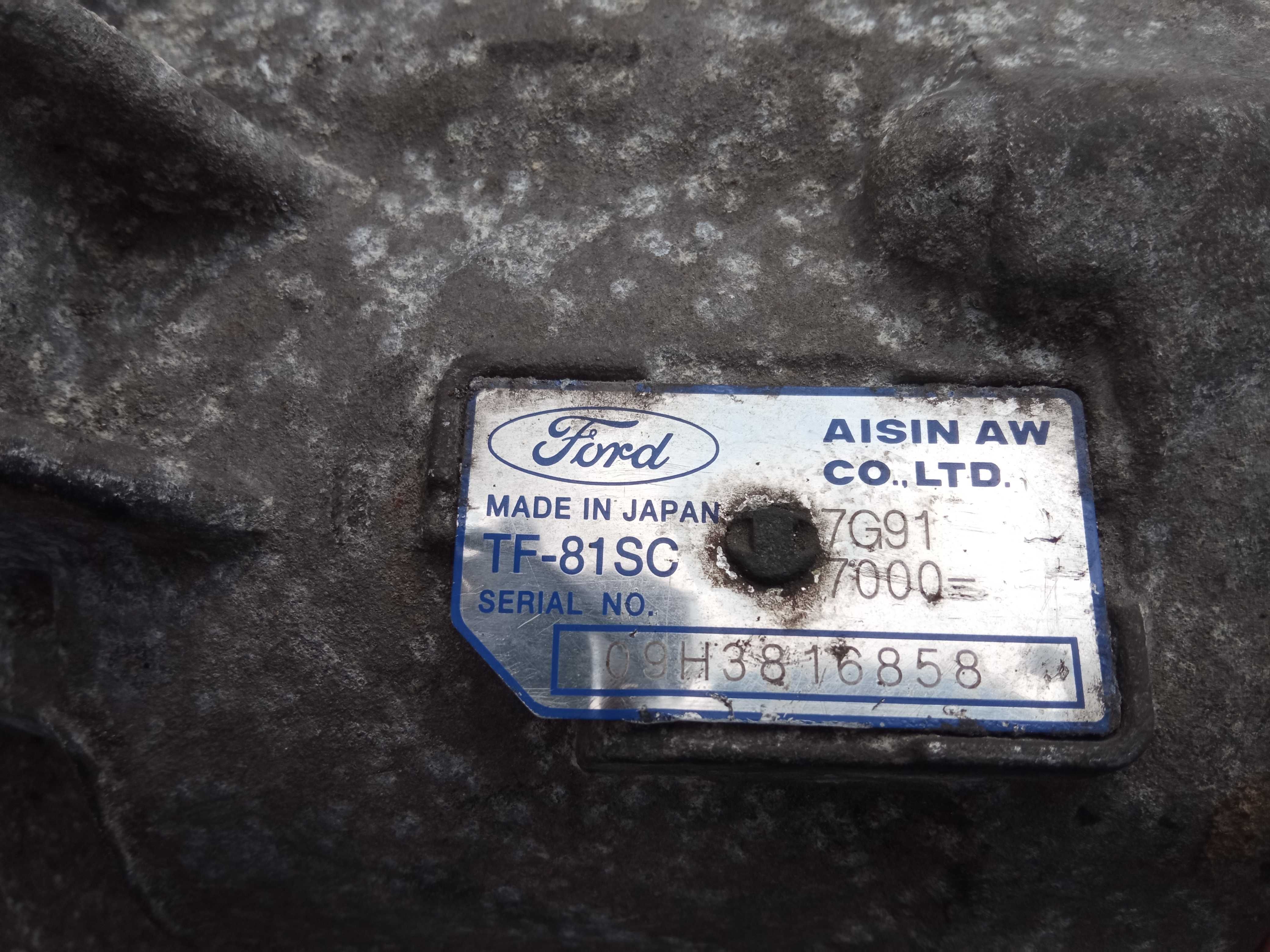 Skrzynia biegów TF-81SC Ford Galaxy Mk3 2.0 TDCI Siedlce