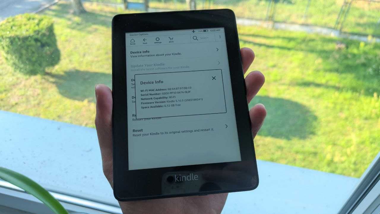 Kindle Paperwhite 4 (10 gen) 8GB + Etui + adapter usb-c