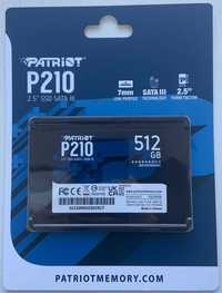 Накопичувач новий SSD 512 GB Гб Patriot ссд