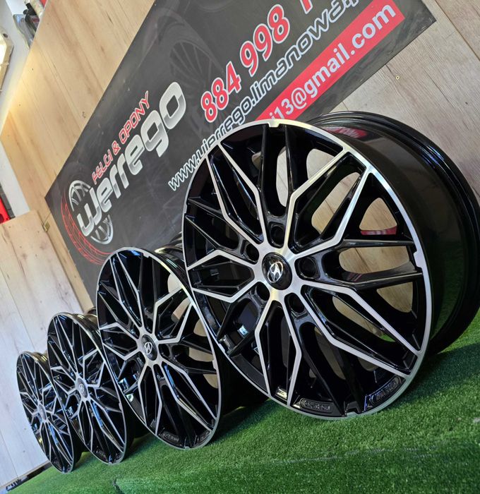 NOWE ALUFELGI HYUNDAI 17x5x114,3 -i30, Ioniq,ix35,Kona,Santa Fe,Tucson