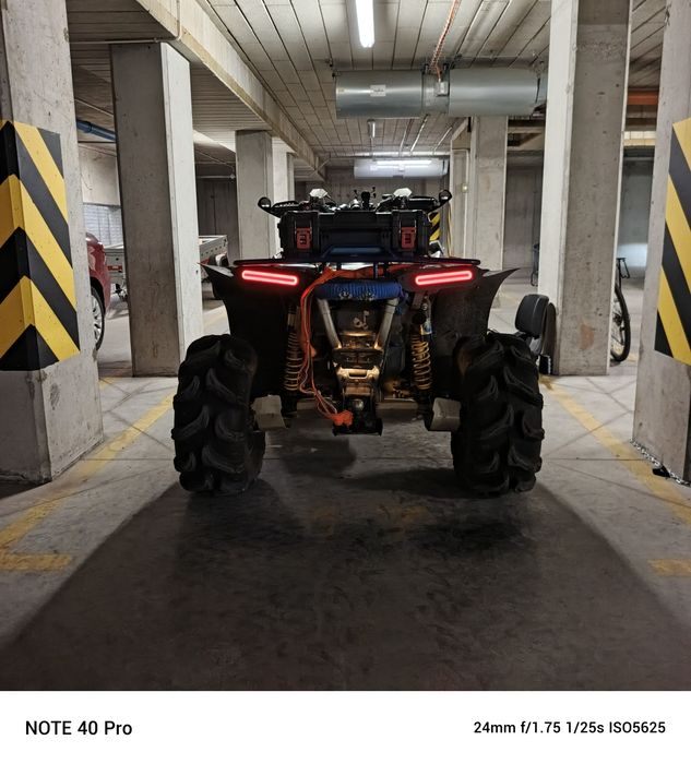 Quad Can am Renegade 1000, możliwa zamiana