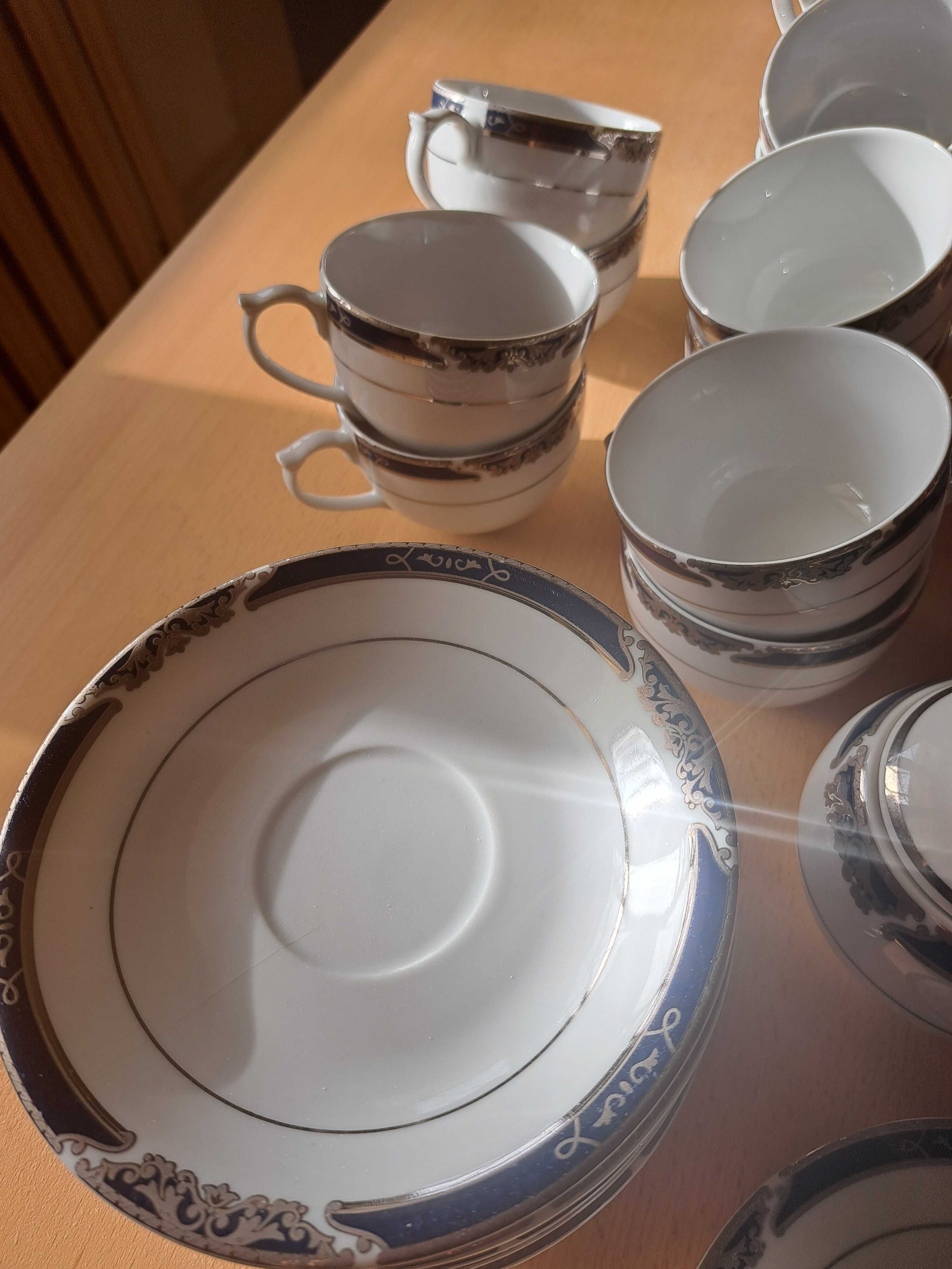 Serwis kawowy porcelana Śląska ,12 osób