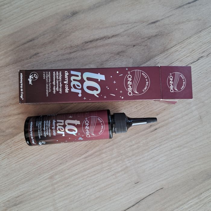 NOWY toner do włosów Only Bio Cherry Cola ciemny wiśniowy odcień