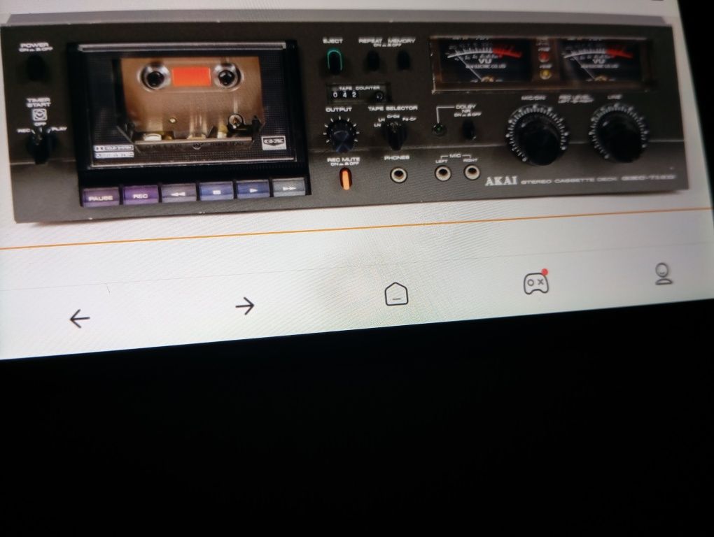 Кассетная дека Akai GXC 715 D