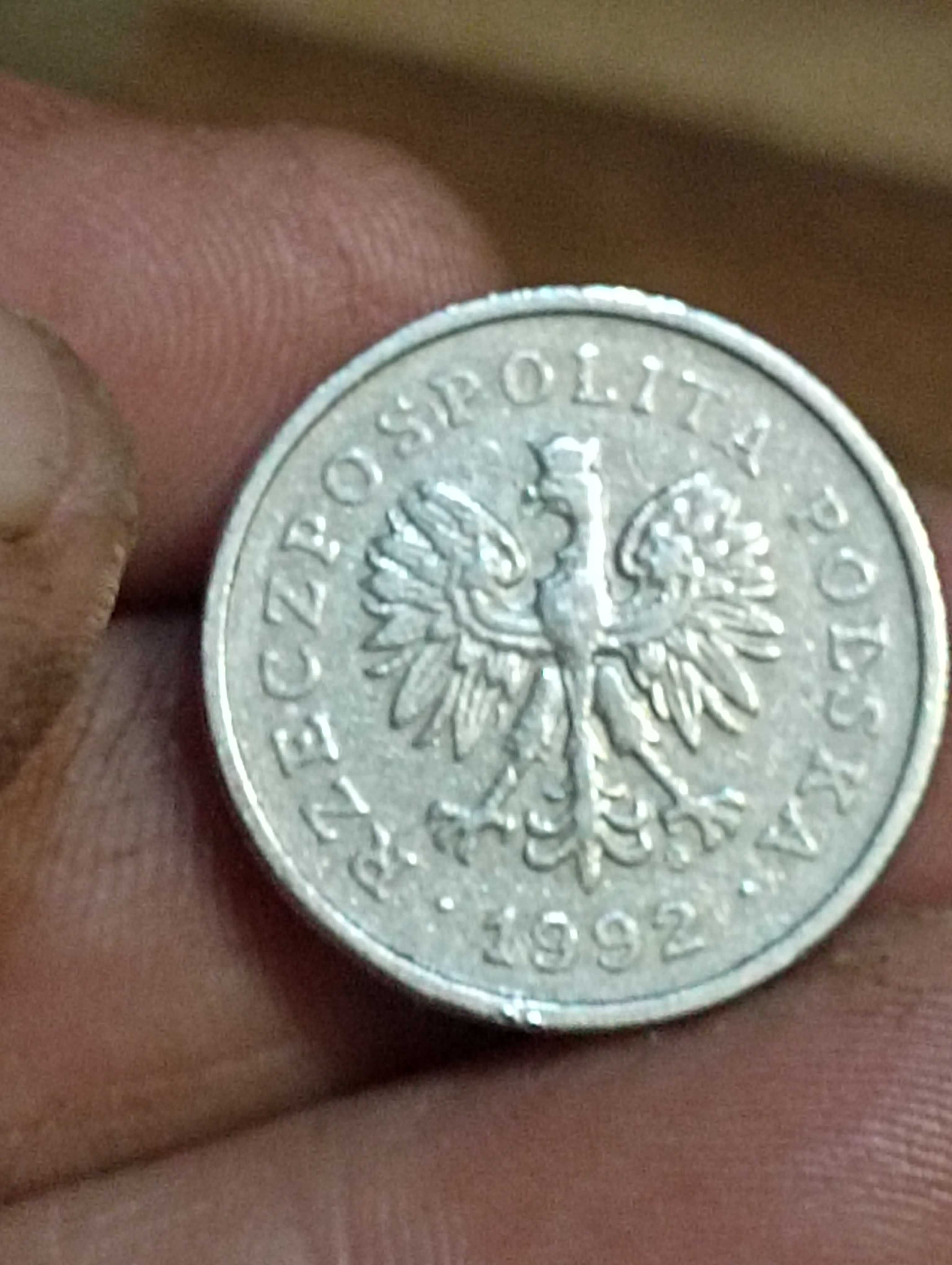Sprzedam monete rrr 1 zloty 1992 rok