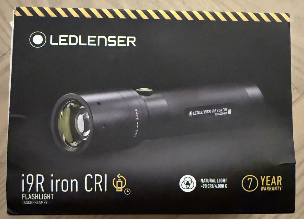 Latarka Ledlenser i9R iron CRI