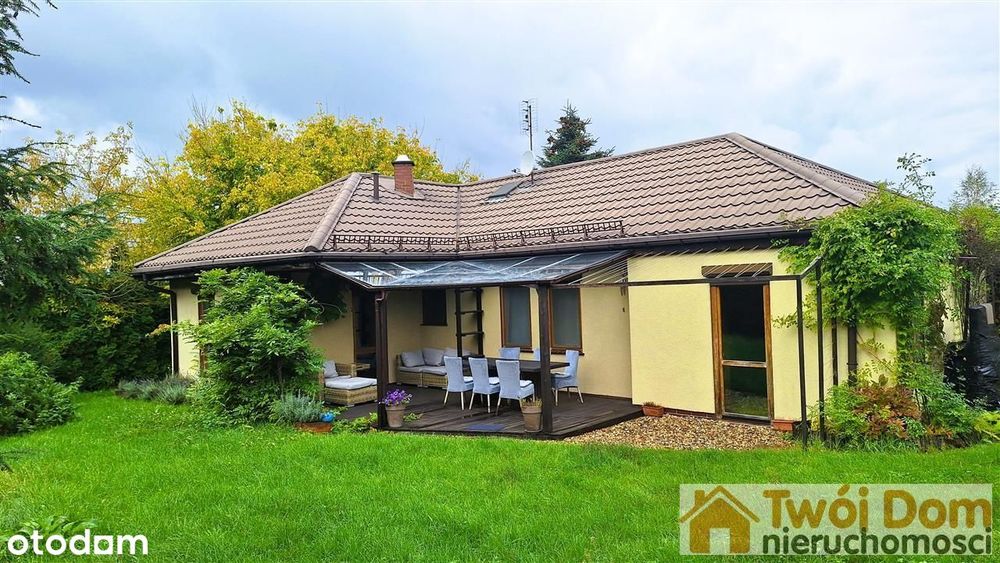 Parterowy dom z ogrodem – Wilczyn, 25 min od Wrocł